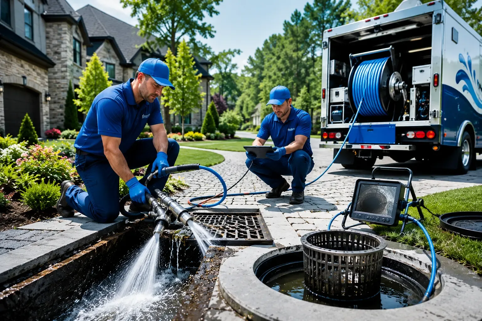 Local outdoor drain cleaning professionals in Manchester, CA