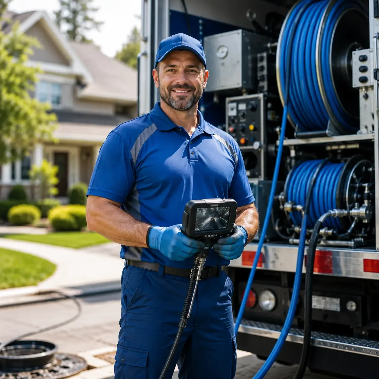 Local outdoor drain cleaning specialists in Manchester, CA
